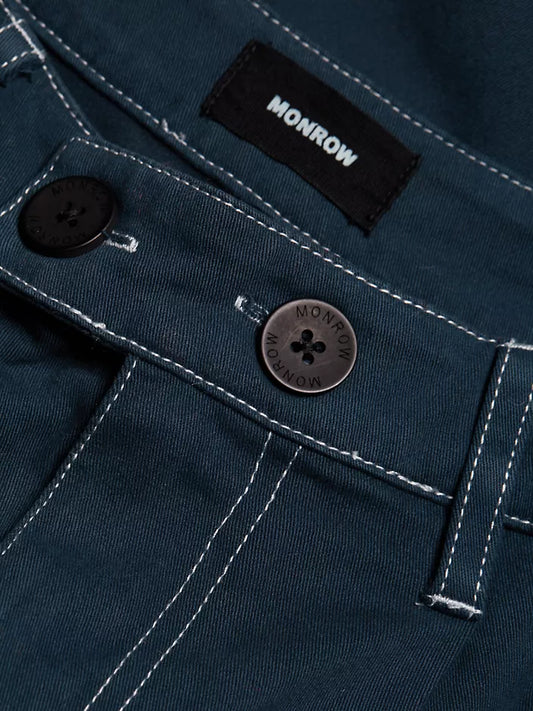 COTTON TWILL TROUSERS