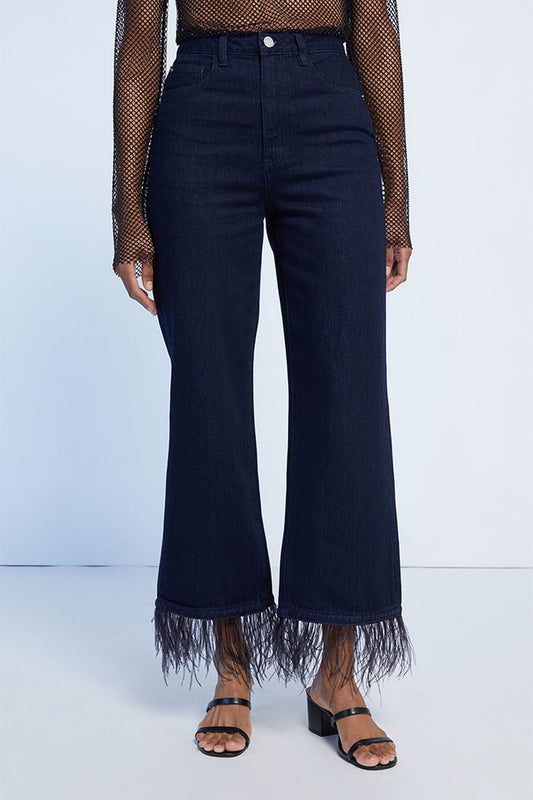 FEATHER STRAIGHT LEG