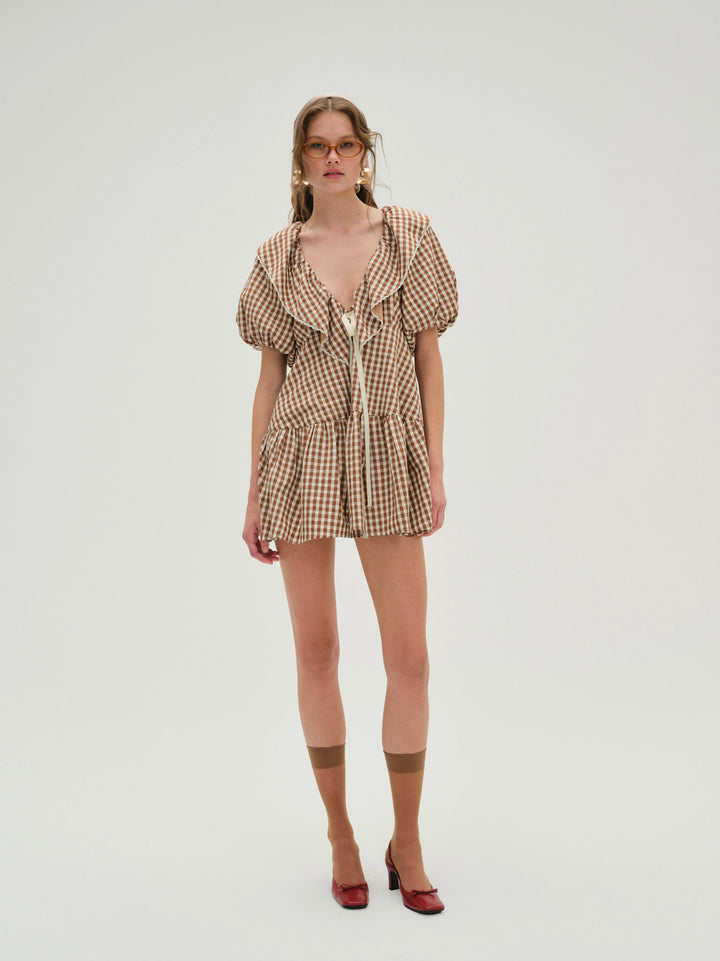 GINGERBREAD MINI DRESS