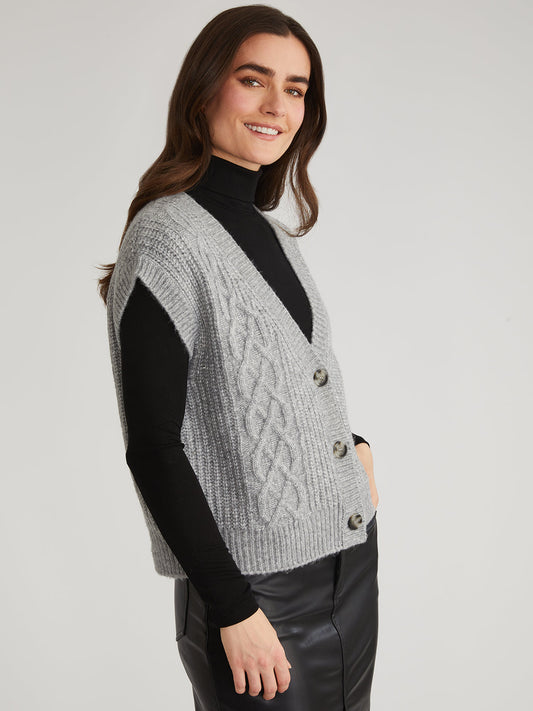 PAIGE CABLE VEST