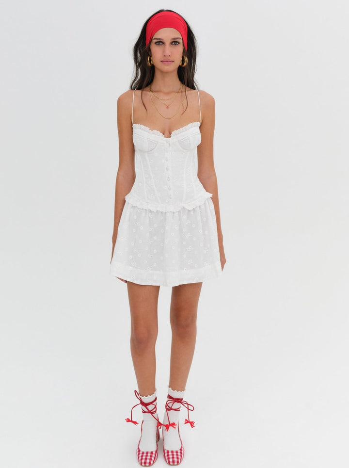 for love and lemons monroe mini dress Lauren Long Sleeve Mini Dress