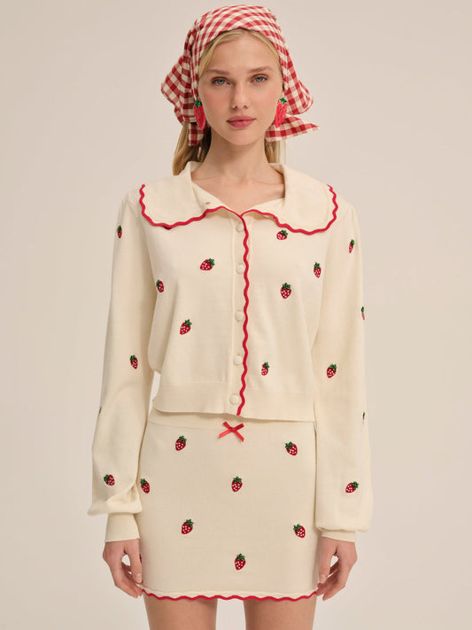 STRAWBERRY JAM CARDIGAN