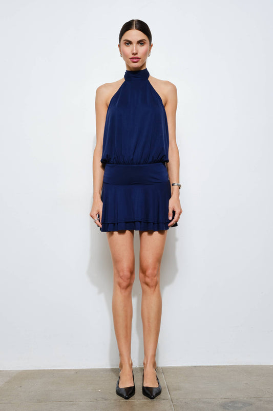 SKYE HALTER DRESS