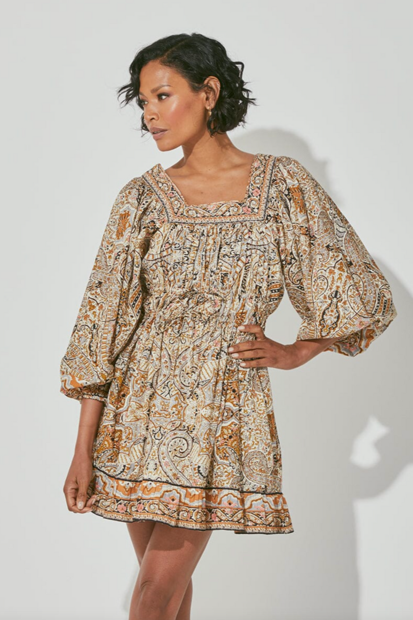 OLIVE MINI DRESS