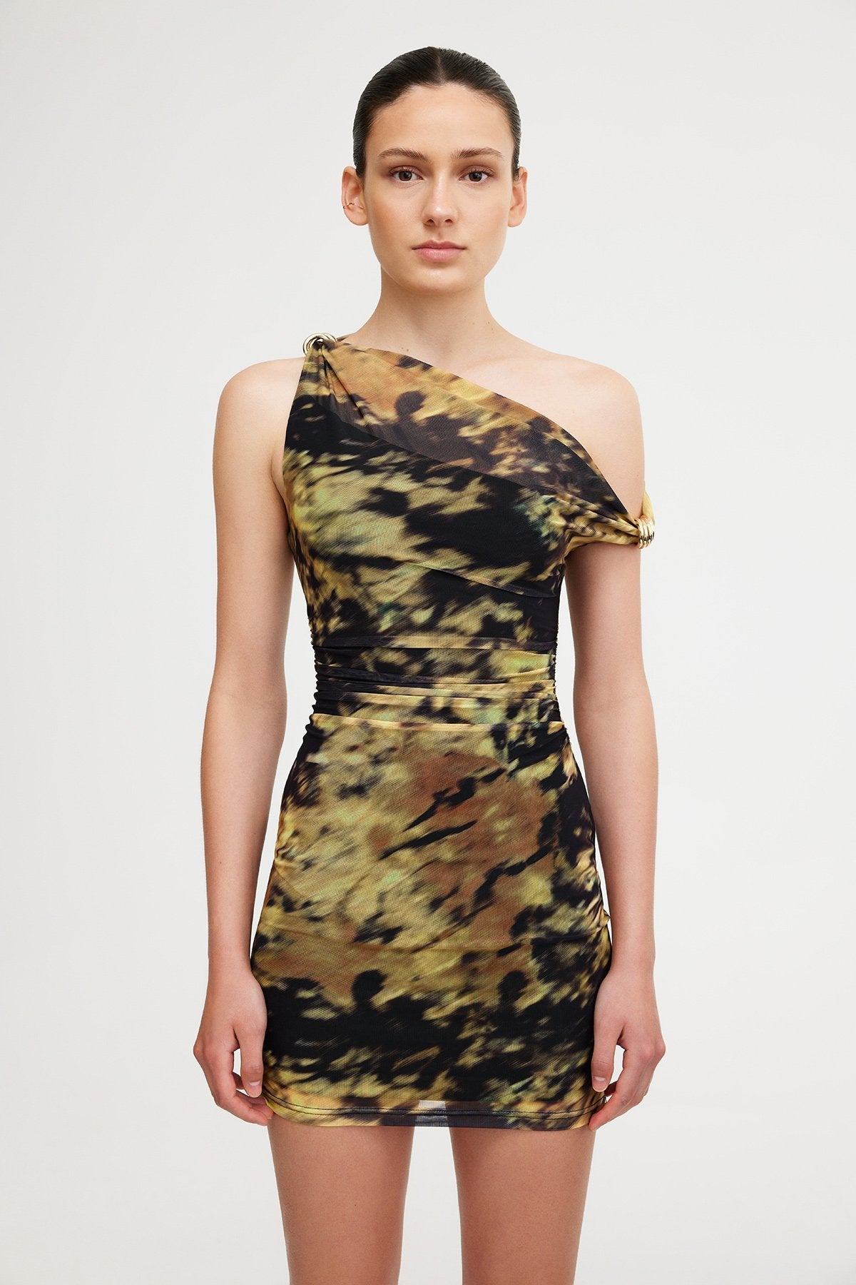 havanna mini dress Havanna Halter Embellished Mini Dress | Magenta | Womens