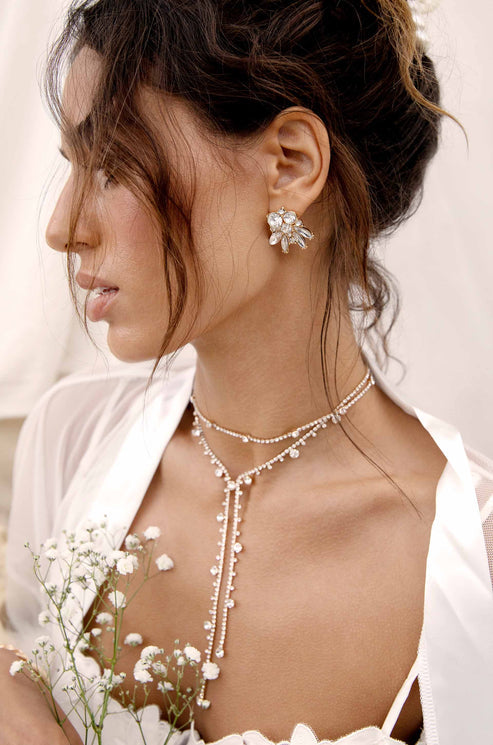 DELICATE CRYSTAL LARIAT