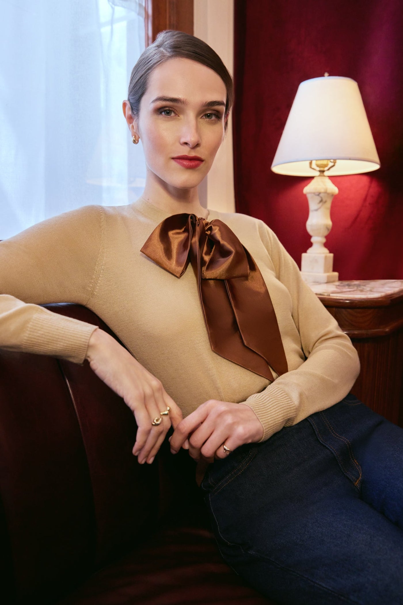 TAKE A BOW CARDIGAN