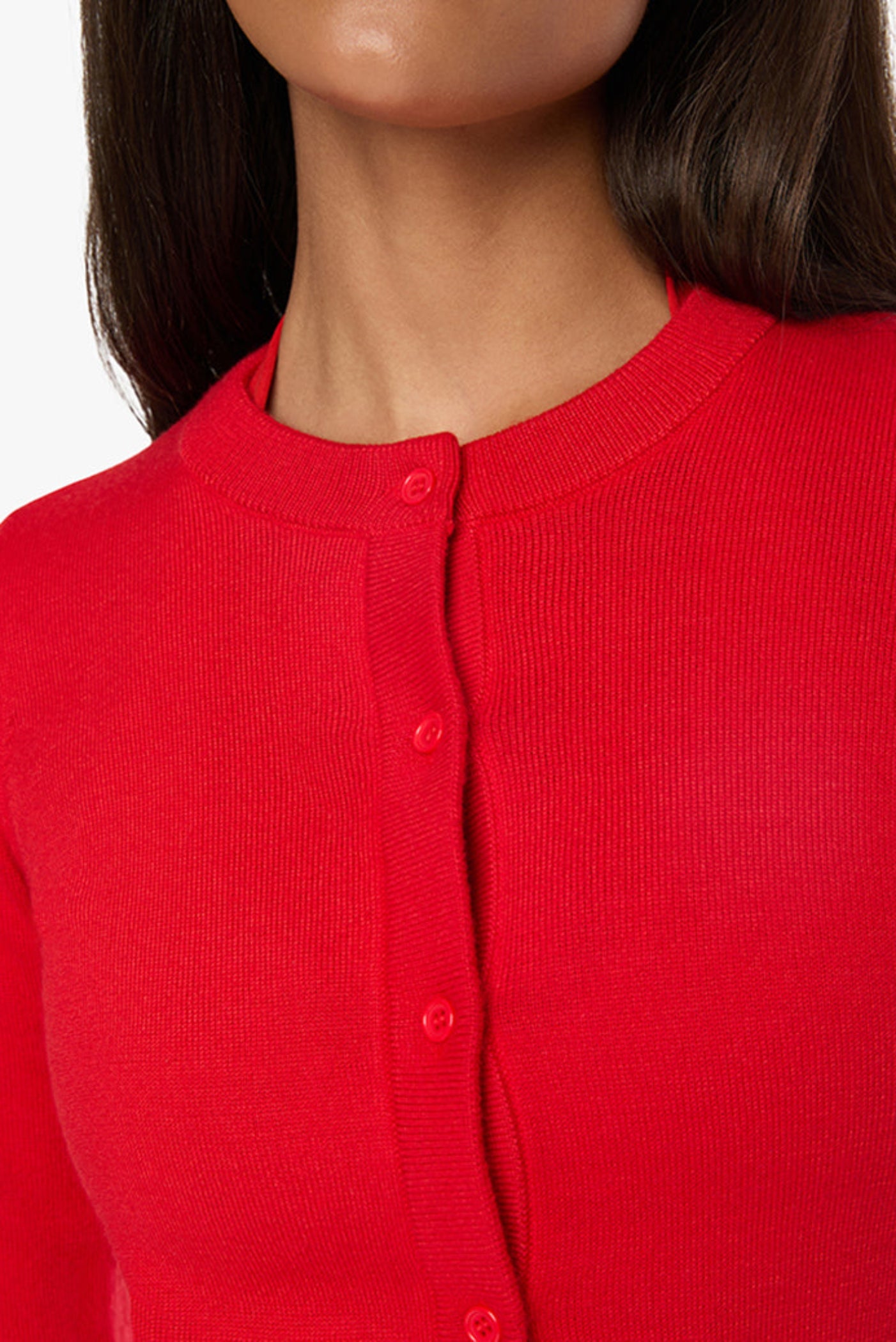 CREWNECK CARDIGAN