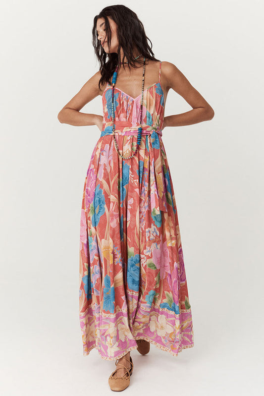 PAINTERS MAXI DRESS