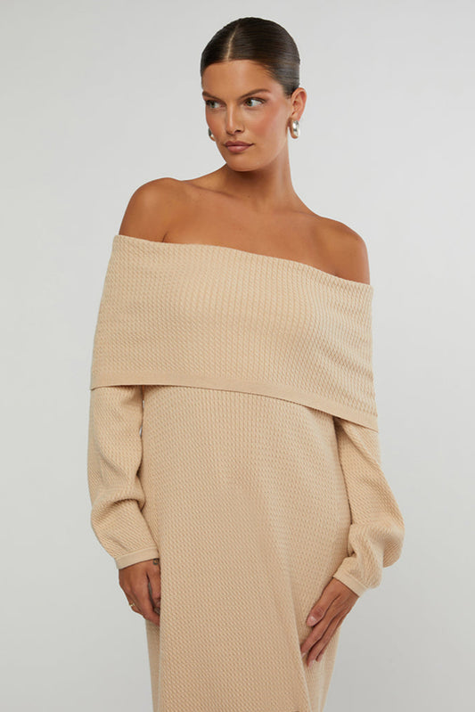 OFF SHOULDER DRESS