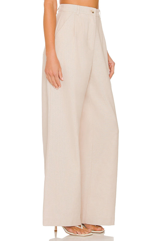 HIGH RISE PLEATED PANT