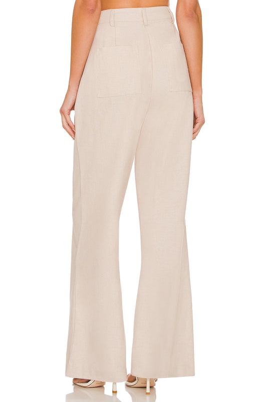 HIGH RISE PLEATED PANT