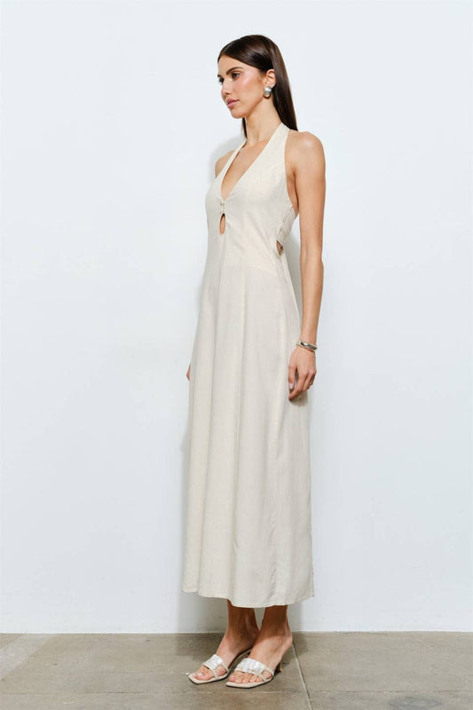 CALLA HALTER DRESS