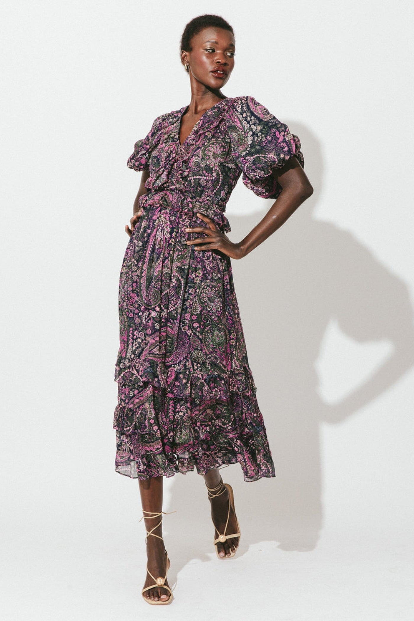 CALLISTA MIDI DRESS