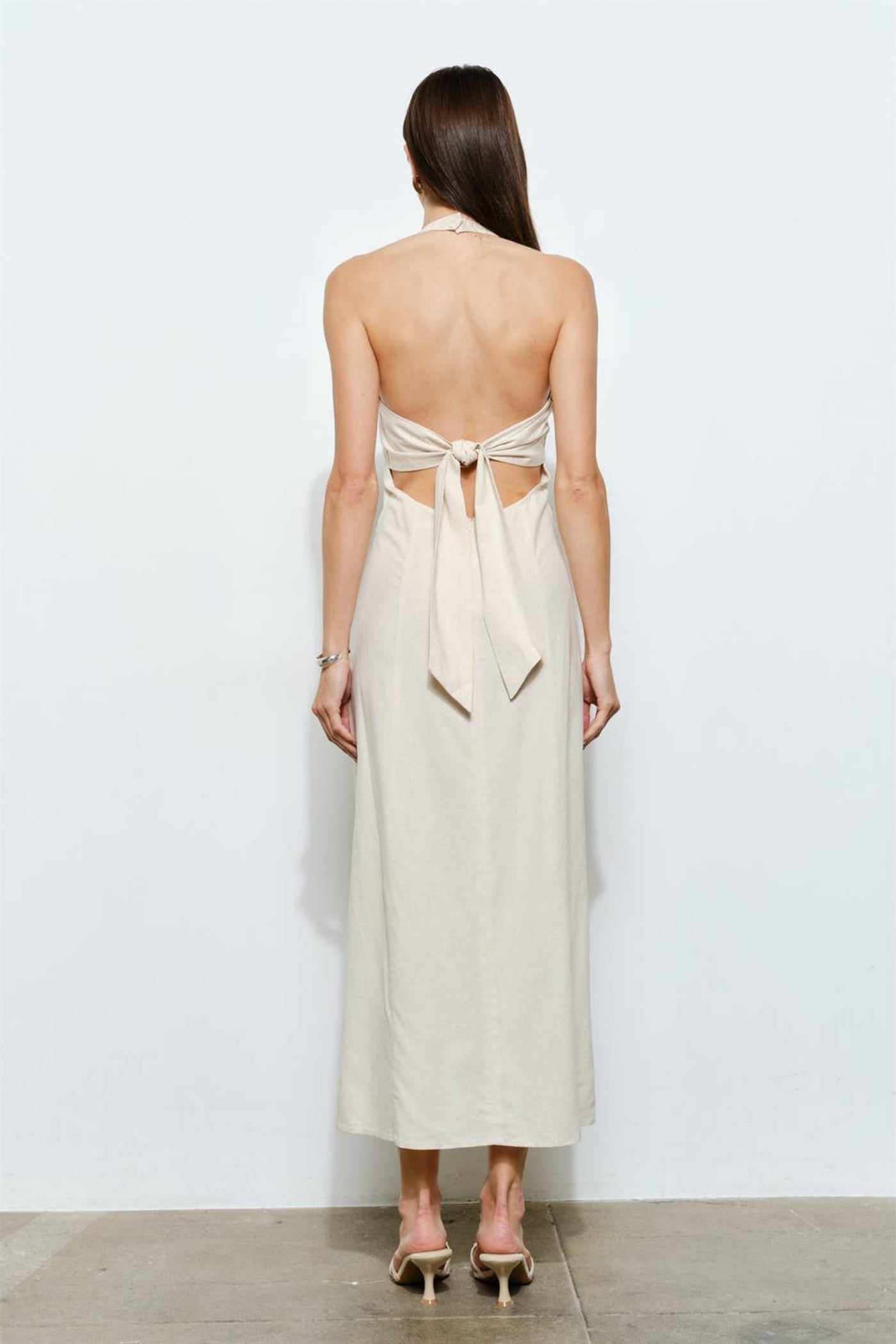 CALLA HALTER DRESS
