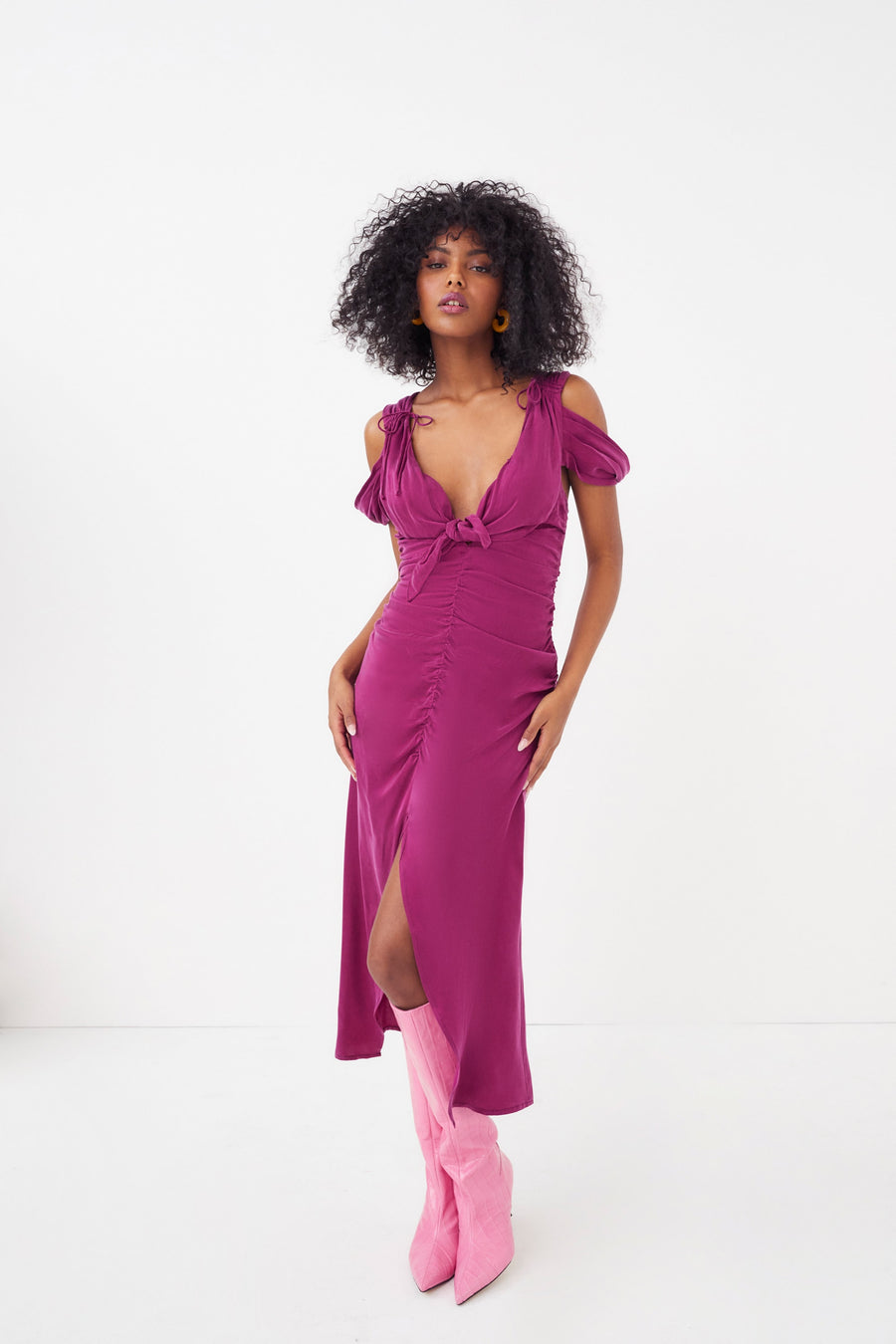 for love and lemons beth midi dress For Love And Lemons Beth Midi Dress In XS