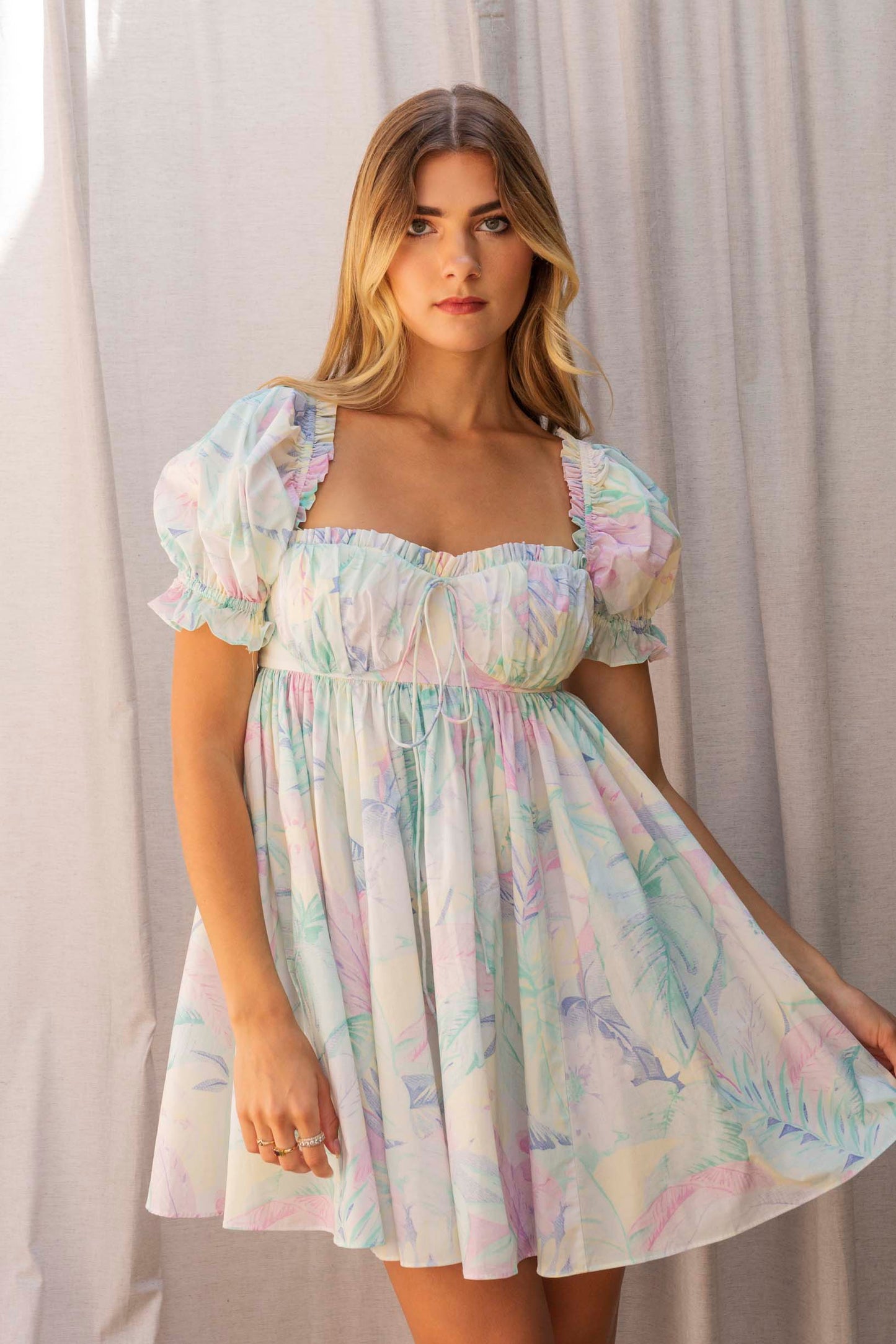 BEBE SEASHELL DRESS