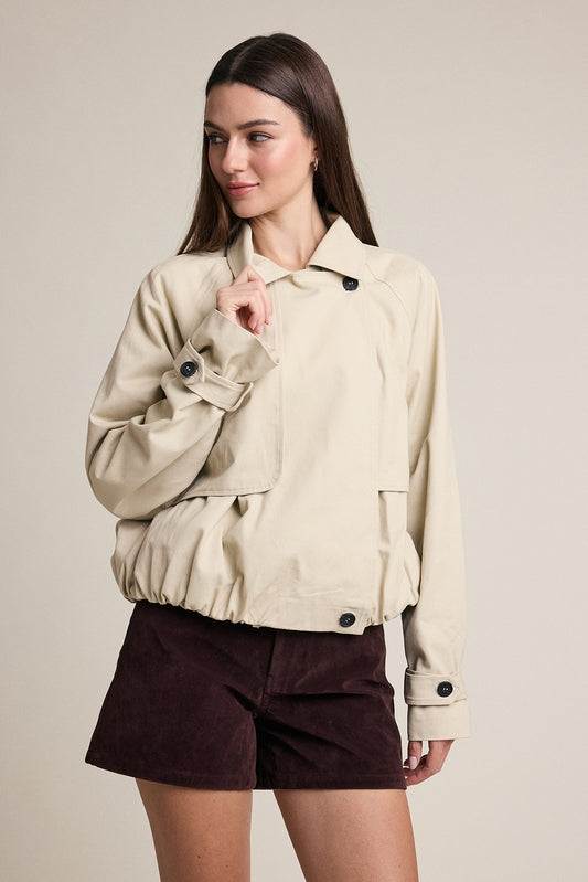 CAPE SHORT JACKET