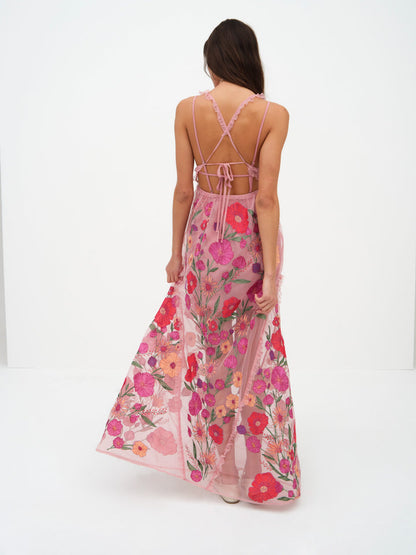 kaylee pink dress Kaylee Midi Dress