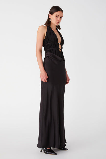 celine black dress CELINE