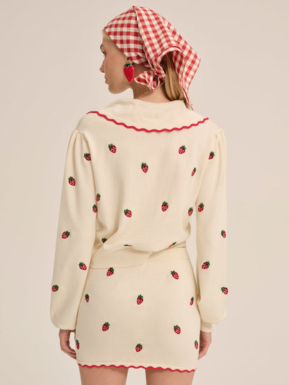 STRAWBERRY JAM CARDIGAN