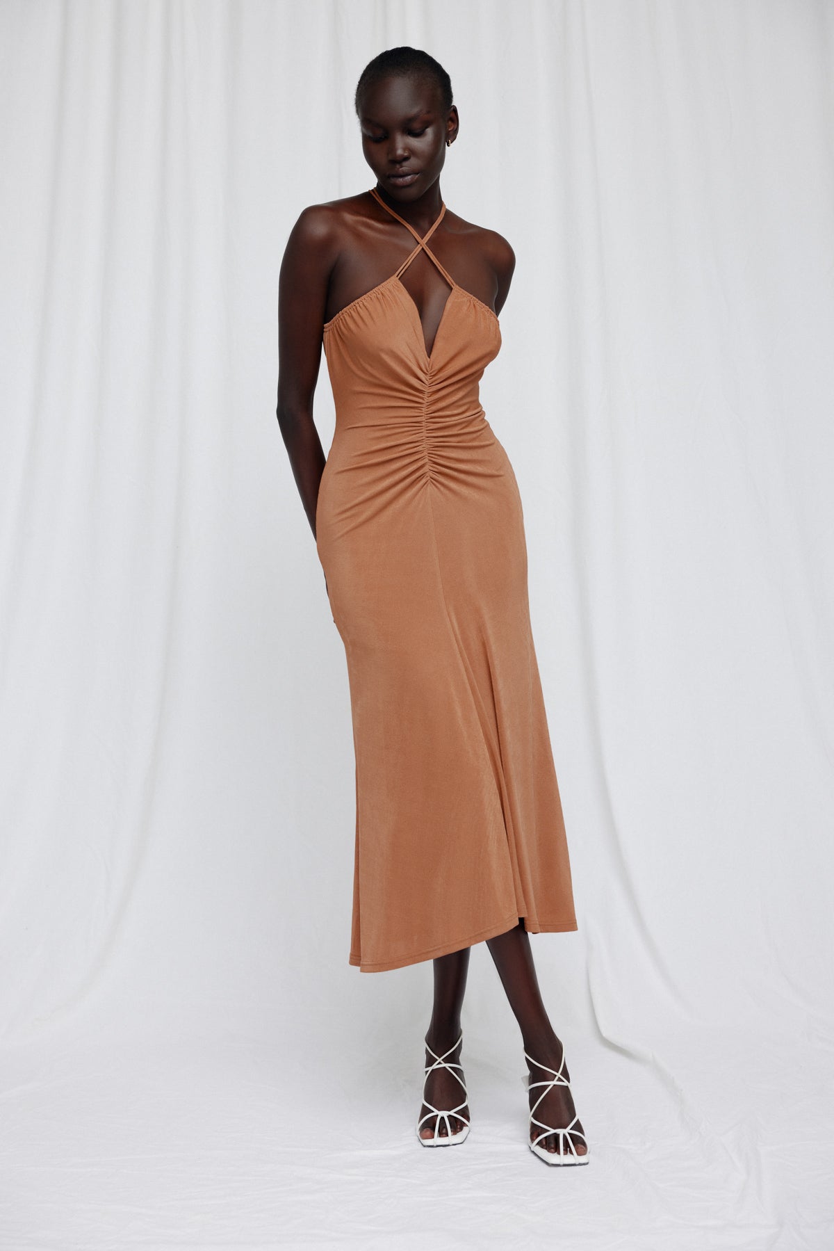 rosie midi dress Women's Vix Paula Hermanny Rosie Midi Dress - Sunlit