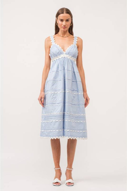 JEANIE MIDI DRESS