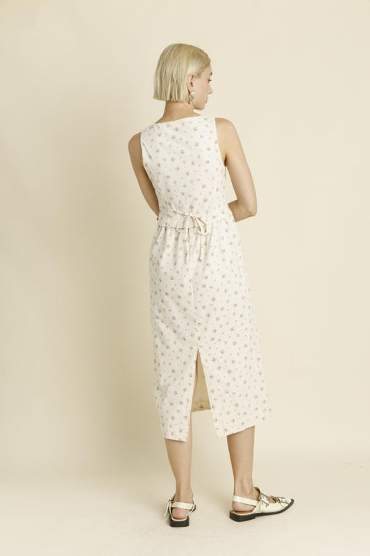 FLORAL MIDI DRESS
