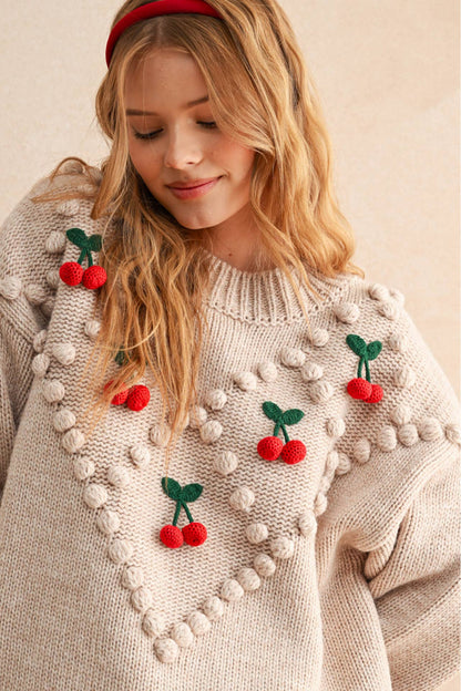 CHERRY SWEATER