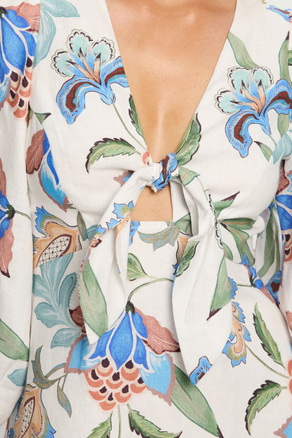 AZURE L/S MINI DRESS