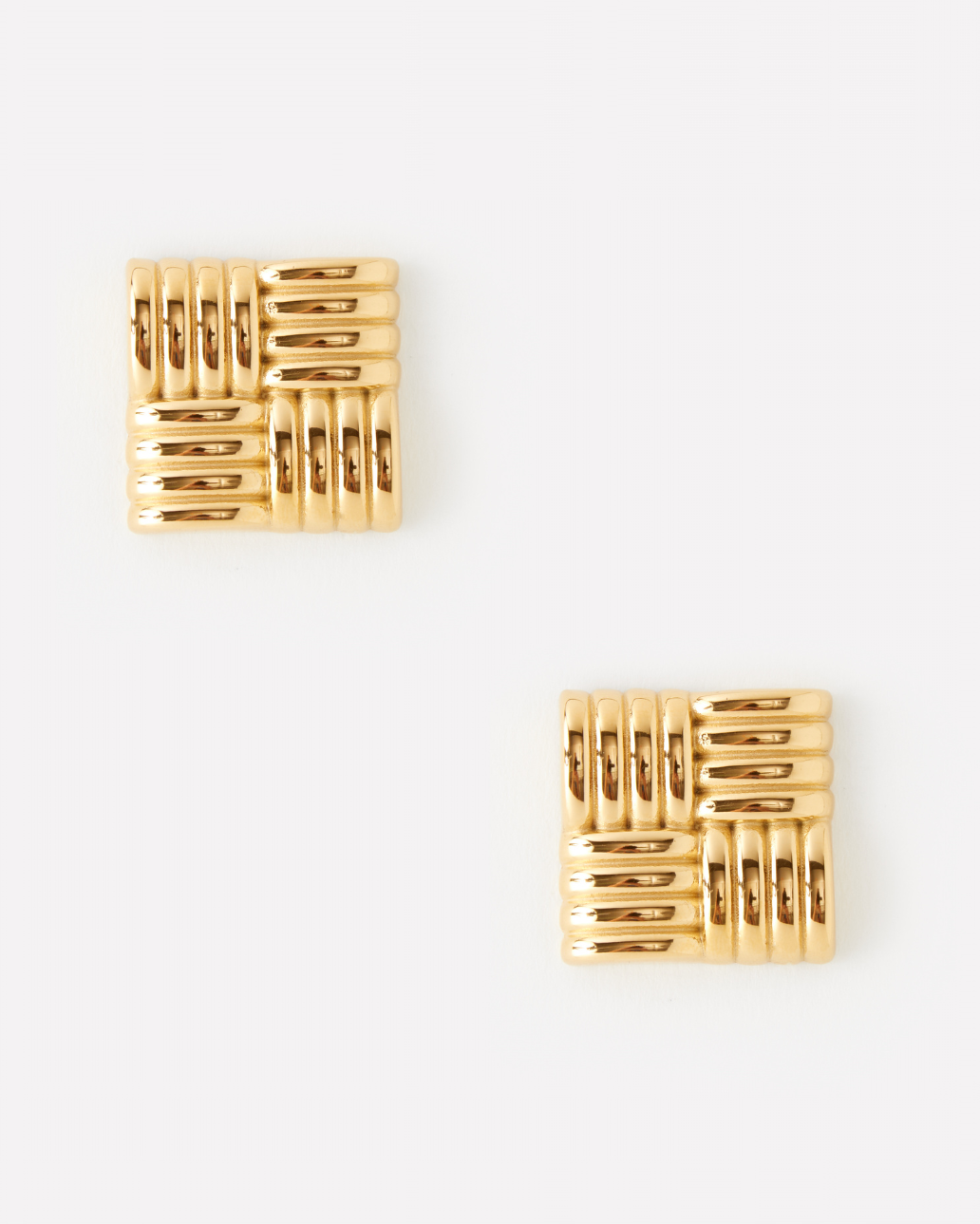 SQUARE STUD EARRING
