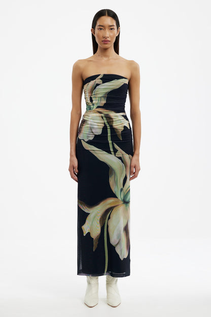 SURA STRAPLESS DRESS