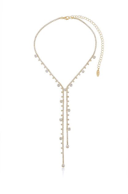 DELICATE CRYSTAL LARIAT