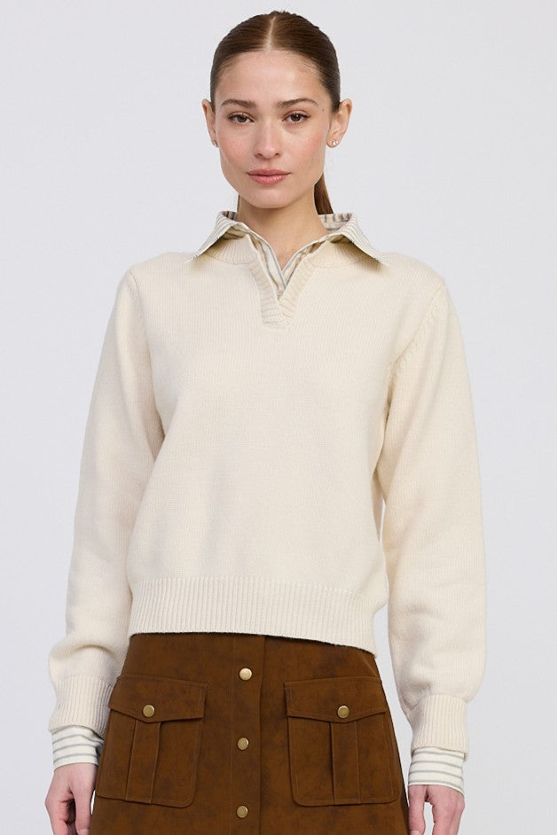 AZRA MIXED SWEATER