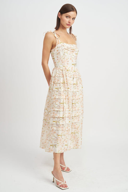 CALLIE MIDI DRESS