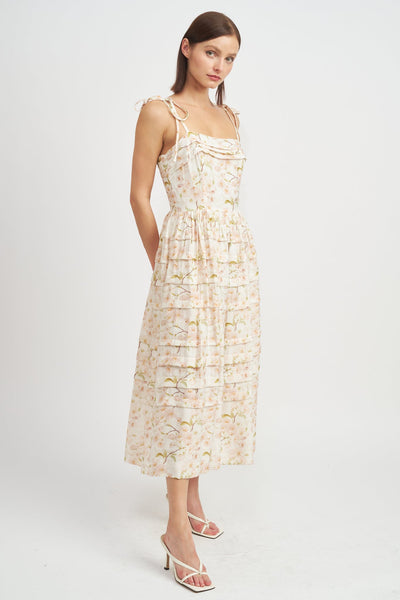CALLIE MIDI DRESS