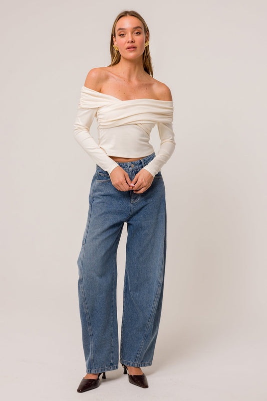 TOWNE SHOULDER TOP