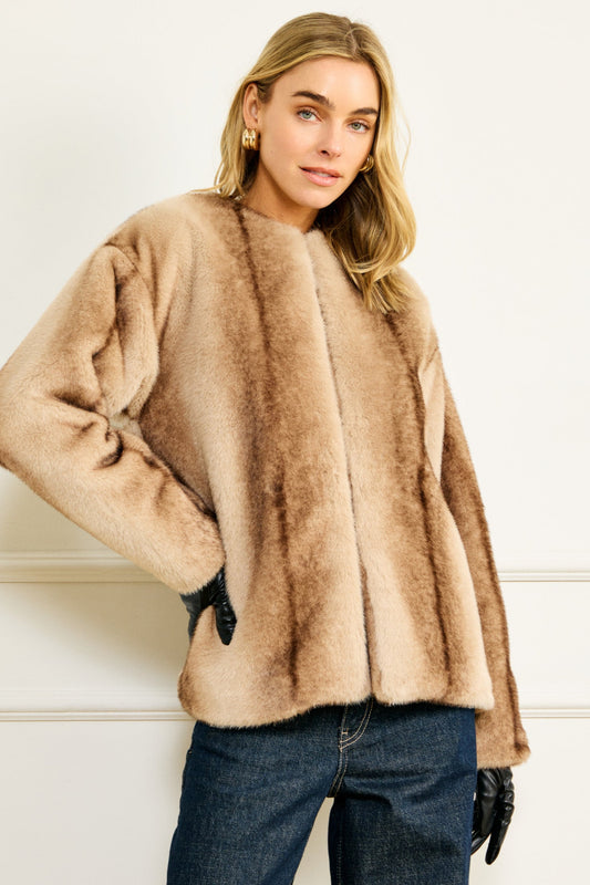 CITY FAUX JACKET