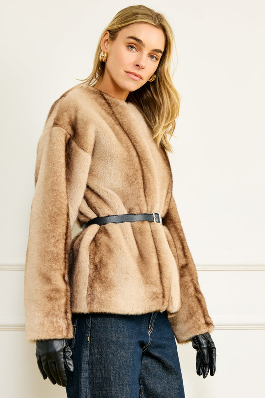 CITY FAUX JACKET