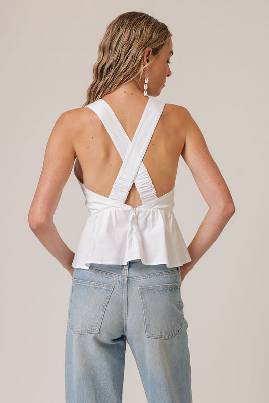 ESSIE PEPLUM TOP