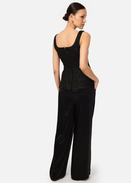 ROSITA TWEED TOP