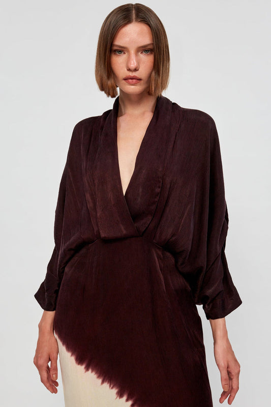 PLUNGE DRESS