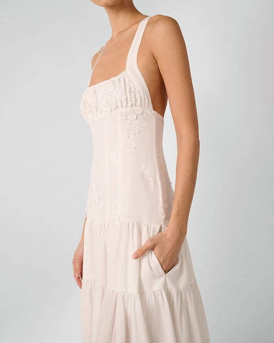RUCHED CUP MIDI