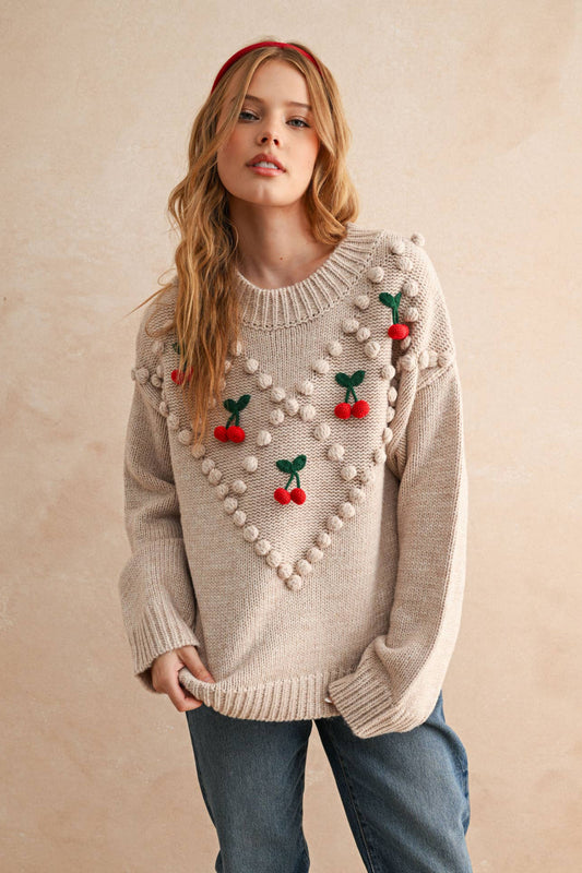 CHERRY SWEATER