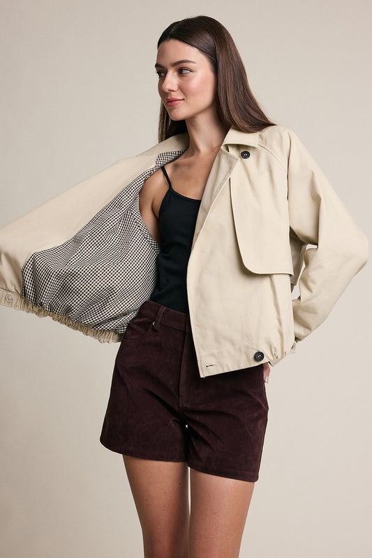 CAPE SHORT JACKET