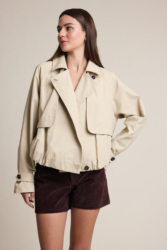 CAPE SHORT JACKET
