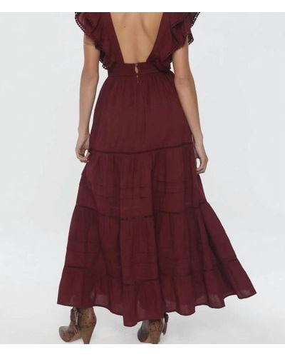 LANTERN MAXI DRESS
