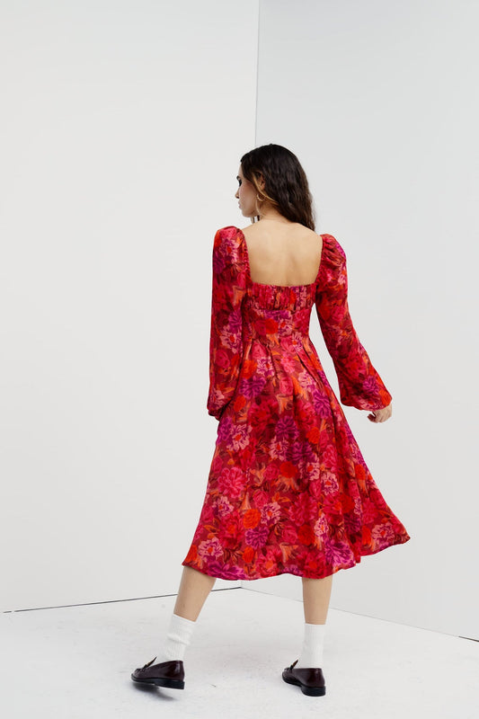 NIKKI MIDI DRESS