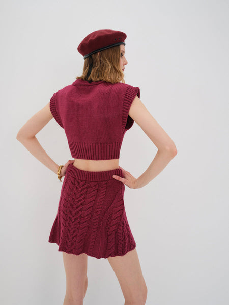 LAYTON CROPPED VEST
