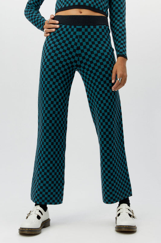 CHECK PANTS